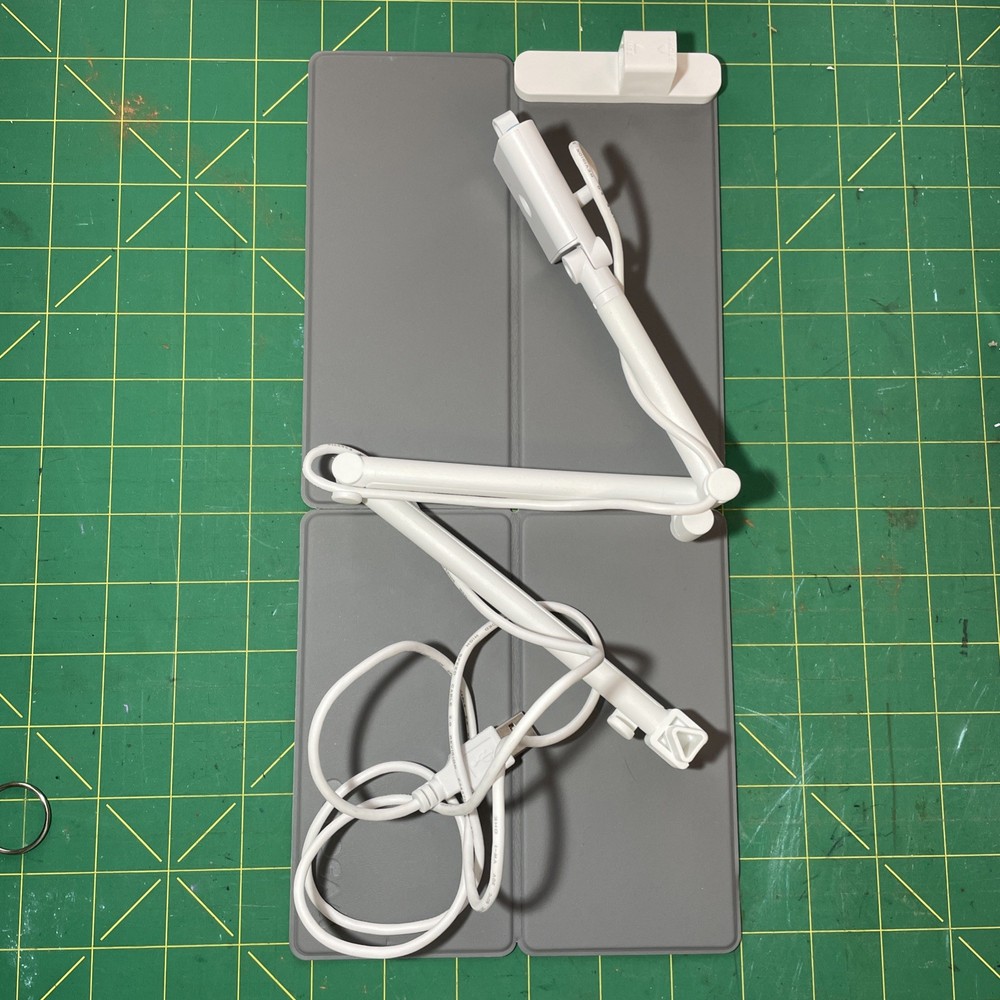 Okiocam S Okiolabs Webcam Document Camera USB for PC Mac Used in Box White Gray