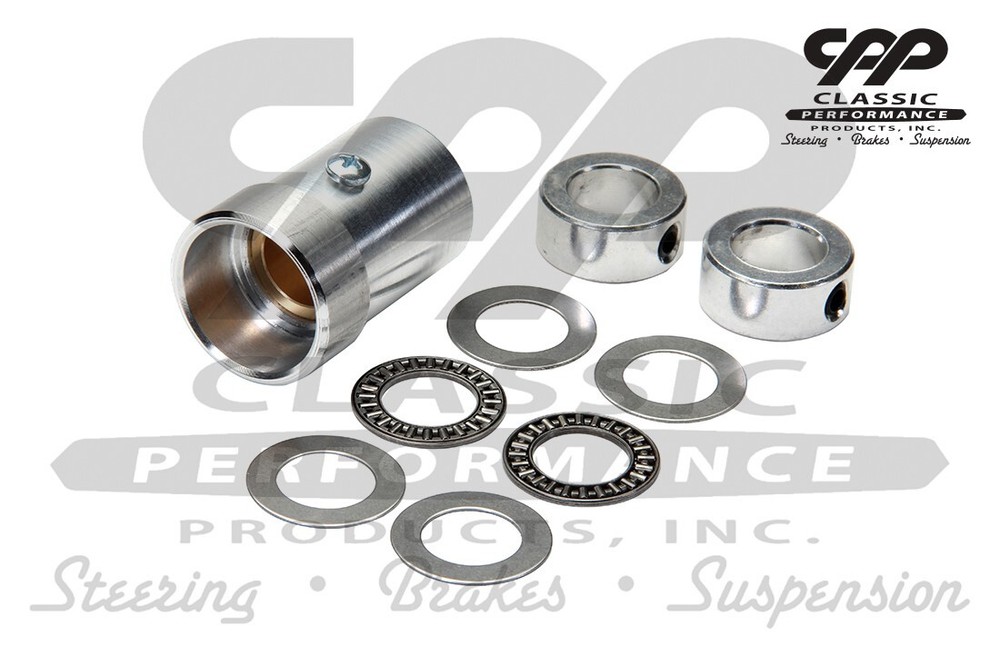 CPP 1 1/2" Billet Conversion Floor Shift Steering Column Saver Kit Rat Rod Hot