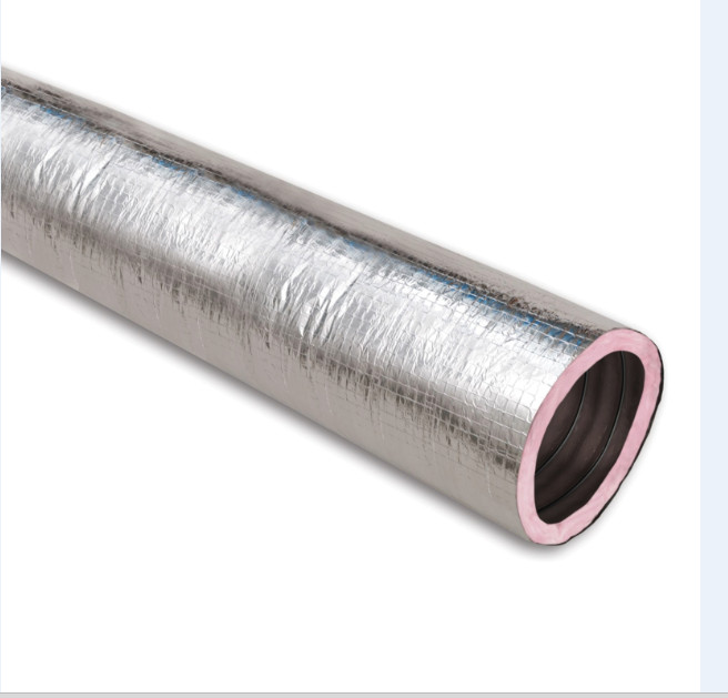 14" Silver Flex Thermaflex Insulated Flexible Duct R8 25'