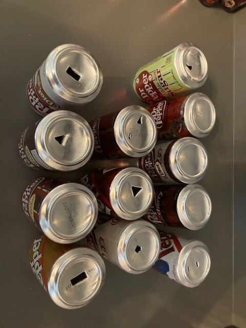 Dr Pepper Can Collector Starter Kit (12 pack)