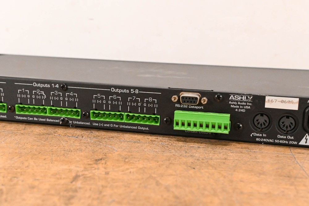 Ashly Protea System II 4.24D Audio Distribution Processor CG01SJ3
