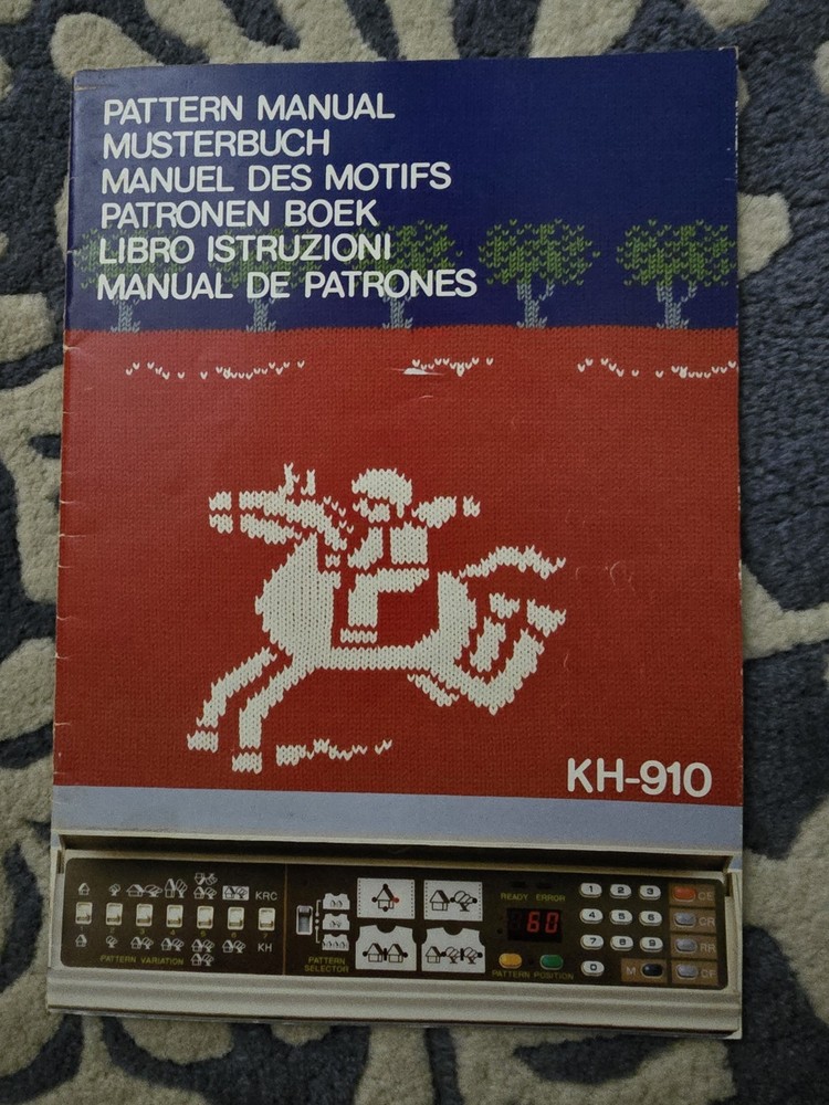 Brother KH-910 Manuals