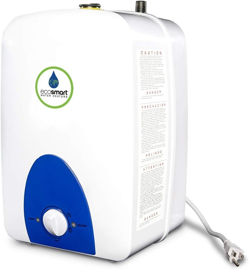 2.5-Gallon 120V Electric Mini Tank Water Heater, White