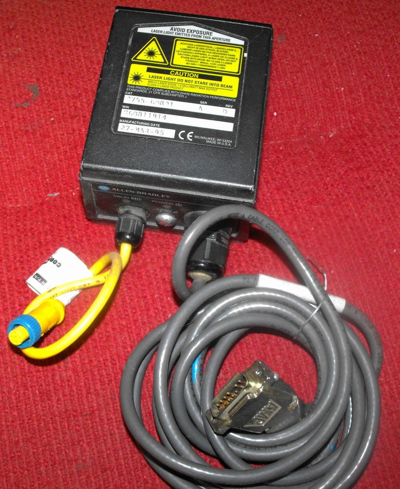 Allen-Bradley- Laser Bar Code Scanner - Catalog #2775-LD8B1