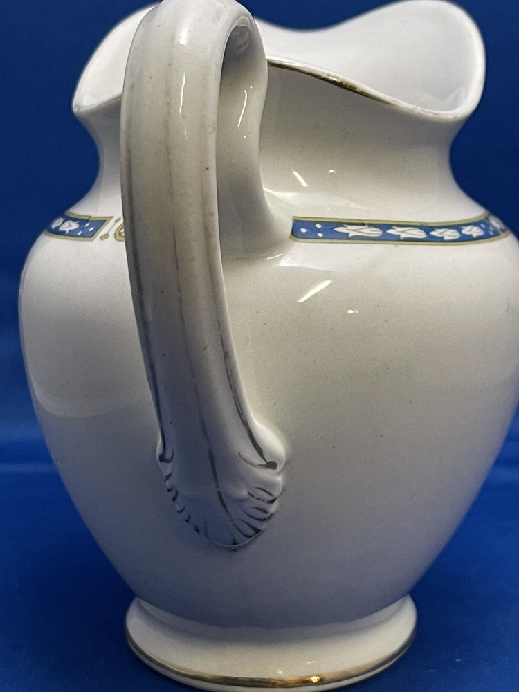 VINTAGE MERCER GOLD TRIMMED PITCHER