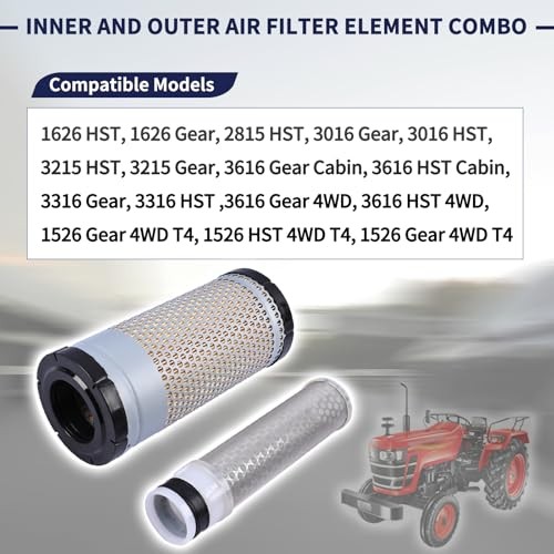 10400511200 Air Filter Maintenance Filter Kit Inner and Outer Air Filter