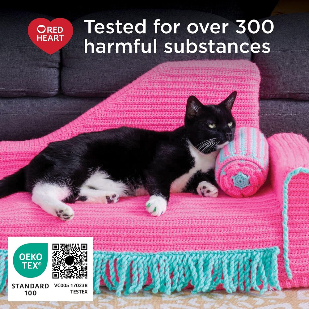 Red Heart Super Saver Yarn 3 Pack White