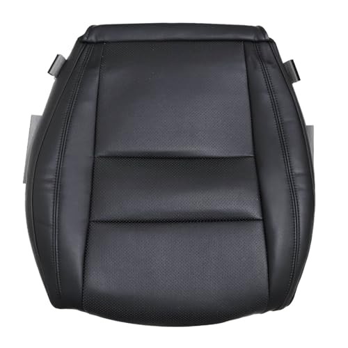 Black Driver Side Bottom Perforated Leather Seat Cover Black Perforated