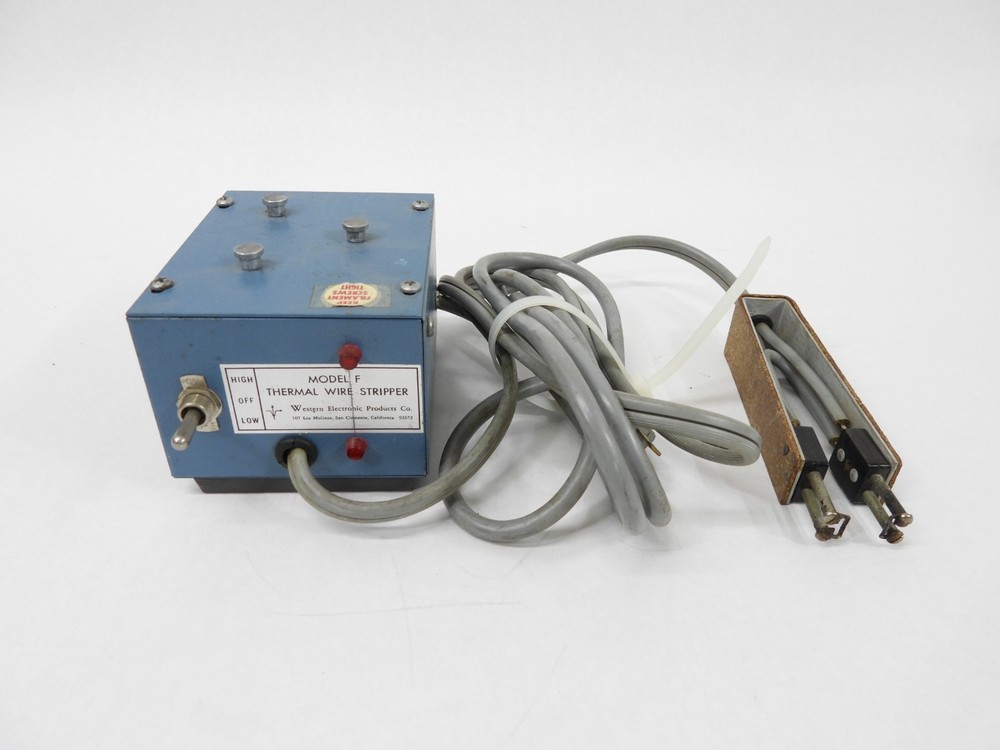 Western Electronics Model F Thermal Wire Stripper (good condition)