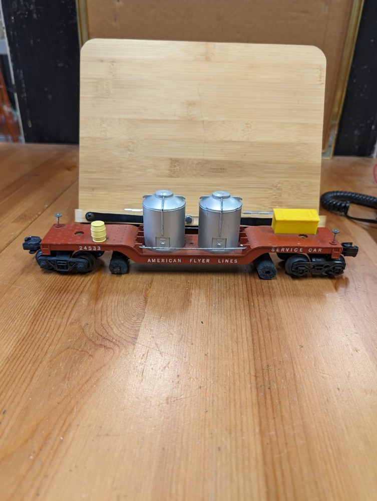 Amer Flyer 24533 Service car (2/15/23 #2)