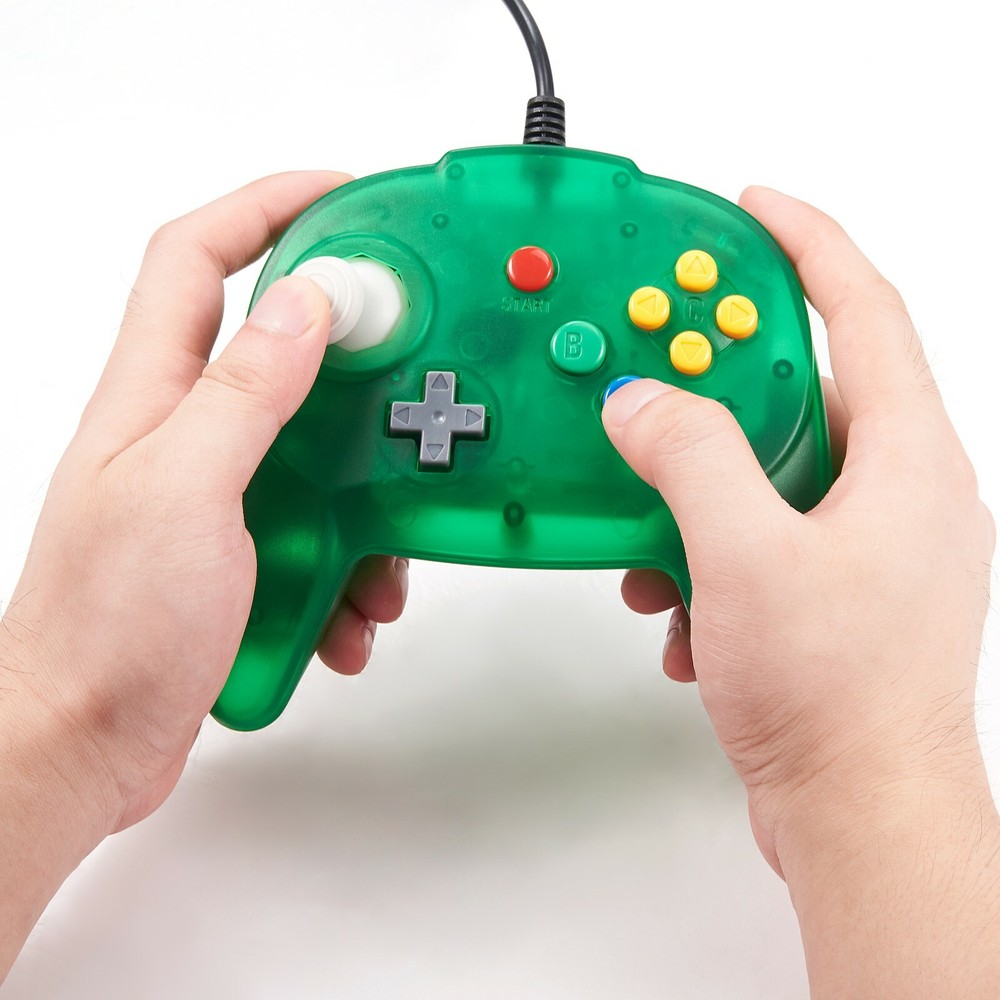 N64 Controller Wired Gamepad Joystick Joypad for 64 Console Video Game+6FT Cable