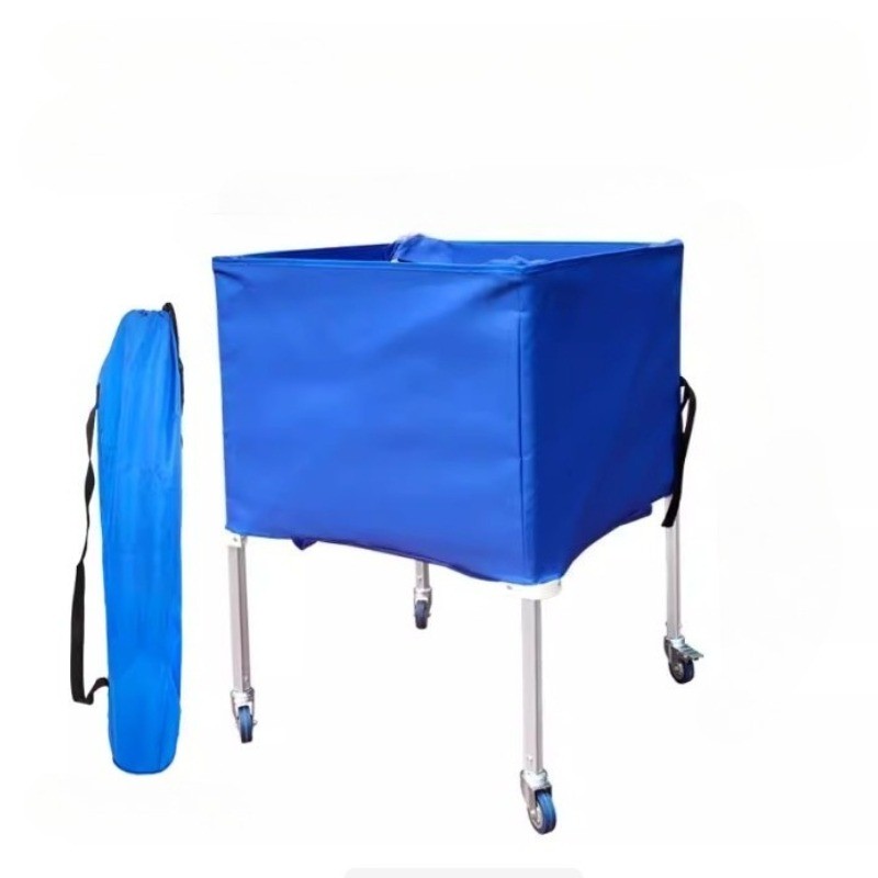 Training Frame Receiving Basket Loading Cart Softball Baseball Loading Basket