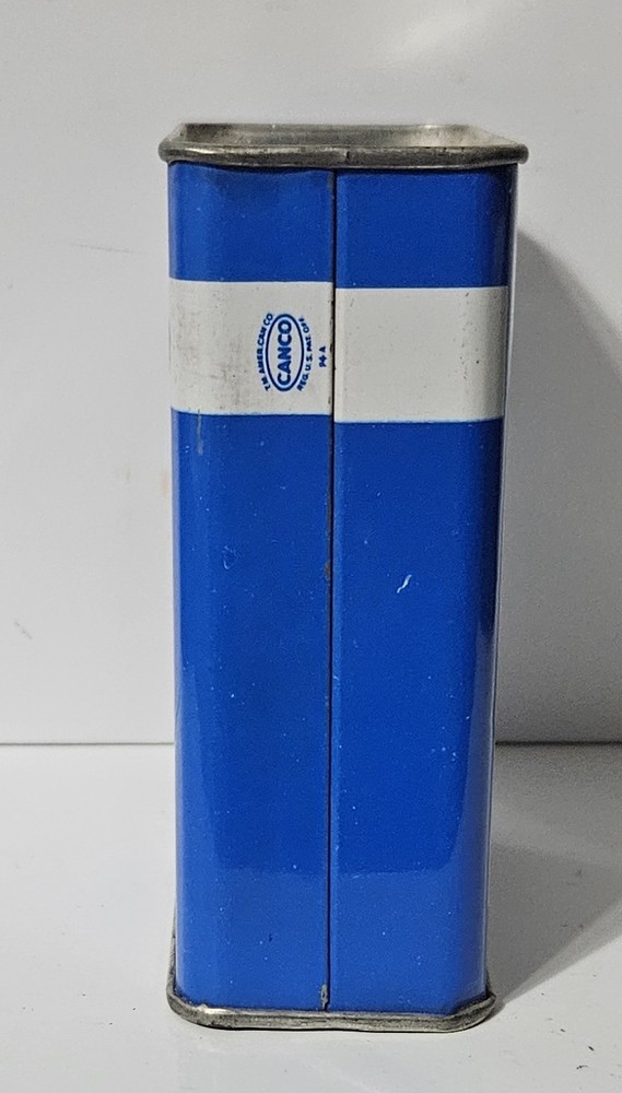 Vintage Empty Crescent Mustard Spice Tin - 2 oz