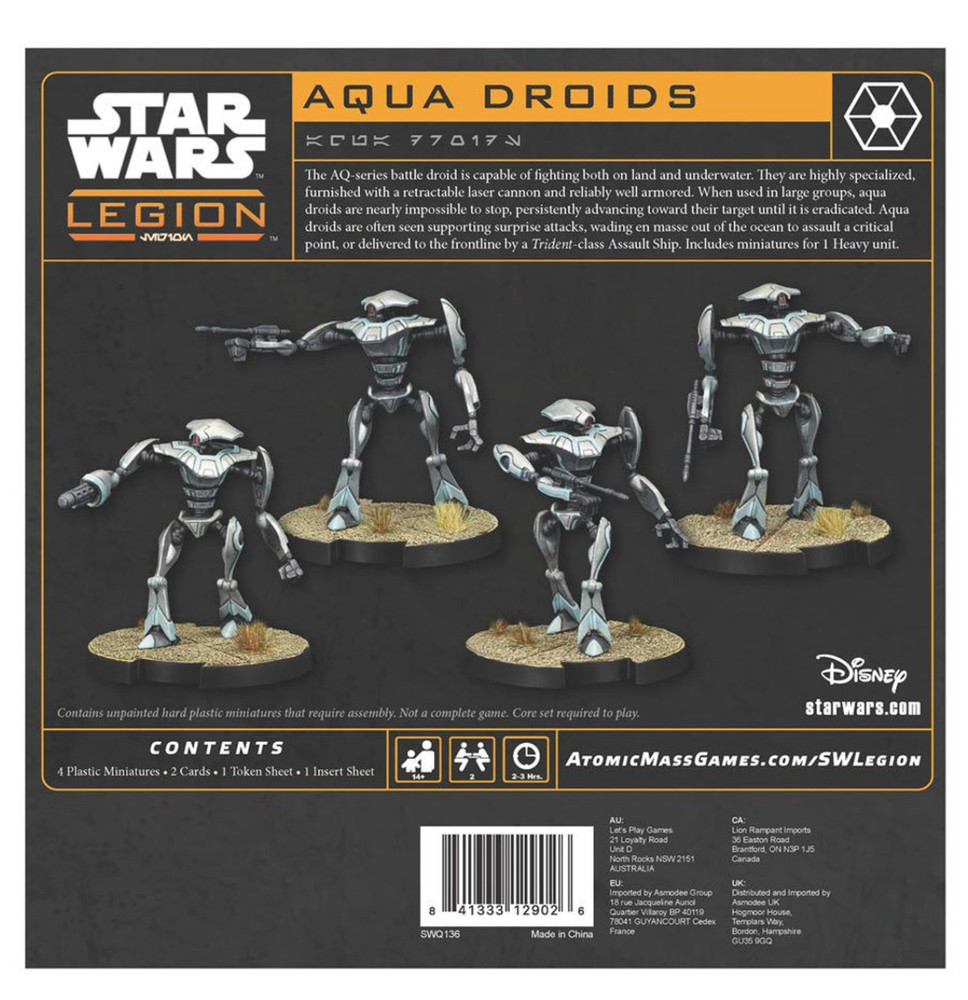 Star Wars Legion: Aqua Droid