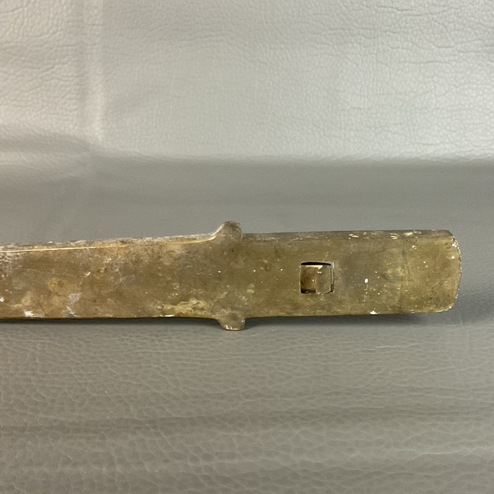 Vintage bronze winch handle 10” long