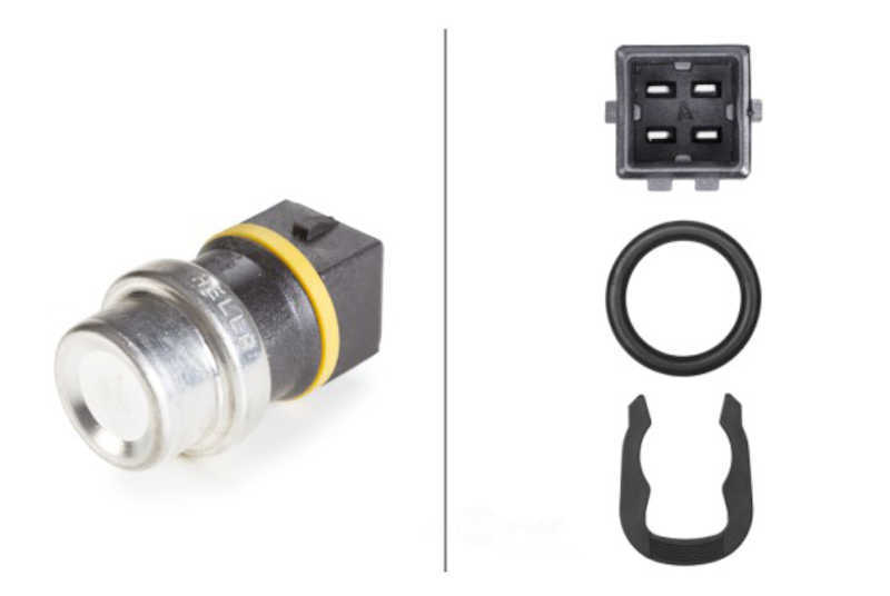 Engine Coolant Temperature Sensor Hella 009107421