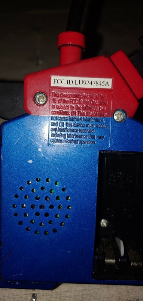 Commandobot 3 Voice Activated Remote Control Robot Headset Used