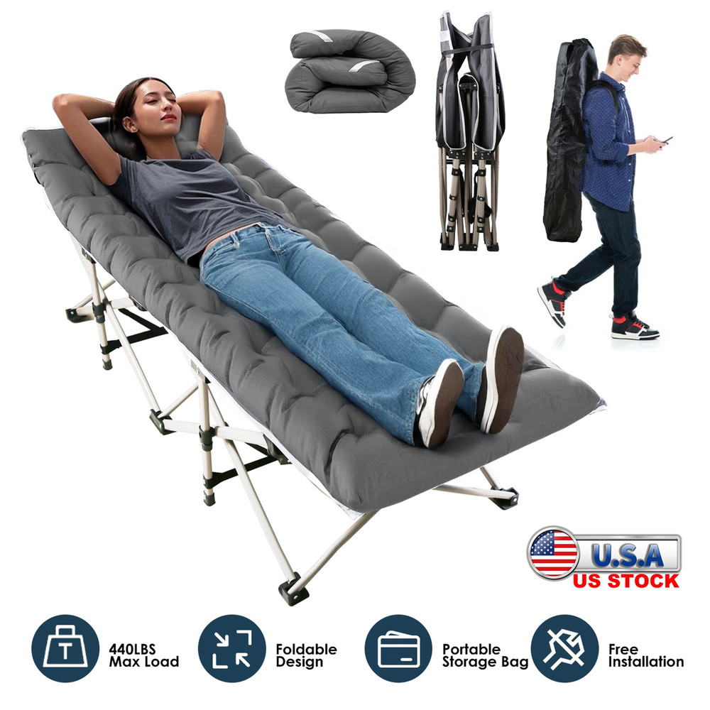 Folding Camping Cot Portable Sleeping Camping Bed