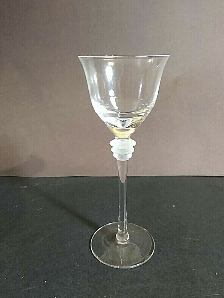 Mikasa Saturn crystal cordial glass