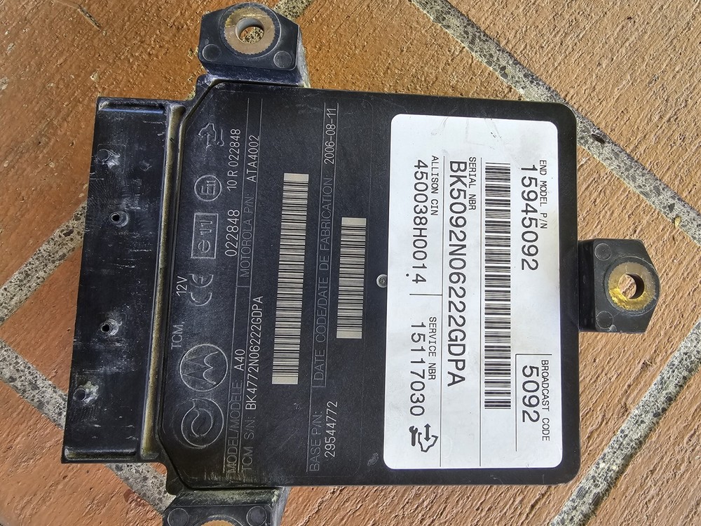 allison transmission control module tcm