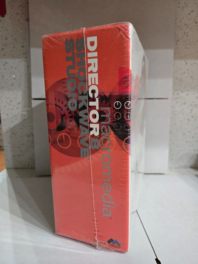 macromedia DIRECTOR 8 SHOCKWARE STUDIO_FULL VERSION_FOR WINDOWS & MAC