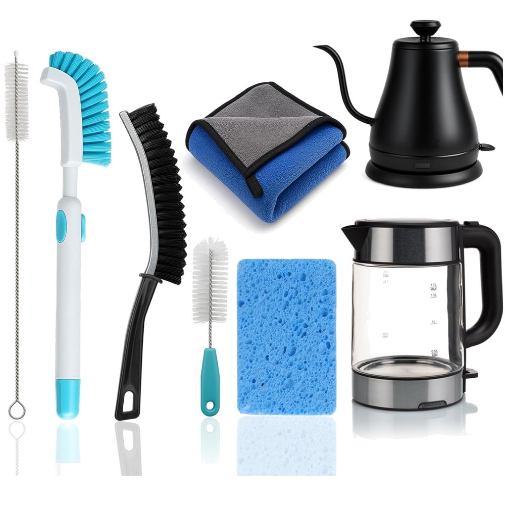 6-Piece Electric Kettle Cleaning Brush Set for Pure Hot Water Every Time