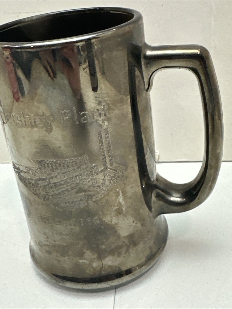 Etched Mirror Silver Fade Hershey Plant Mug