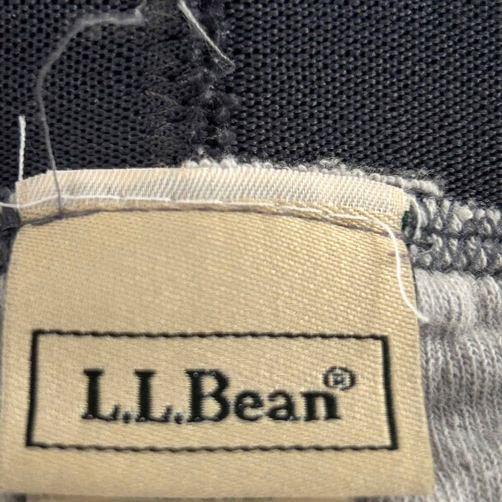 LL Bean Mens Gray Two Layer Wool Blend Thermal Long John Pants Large 277216