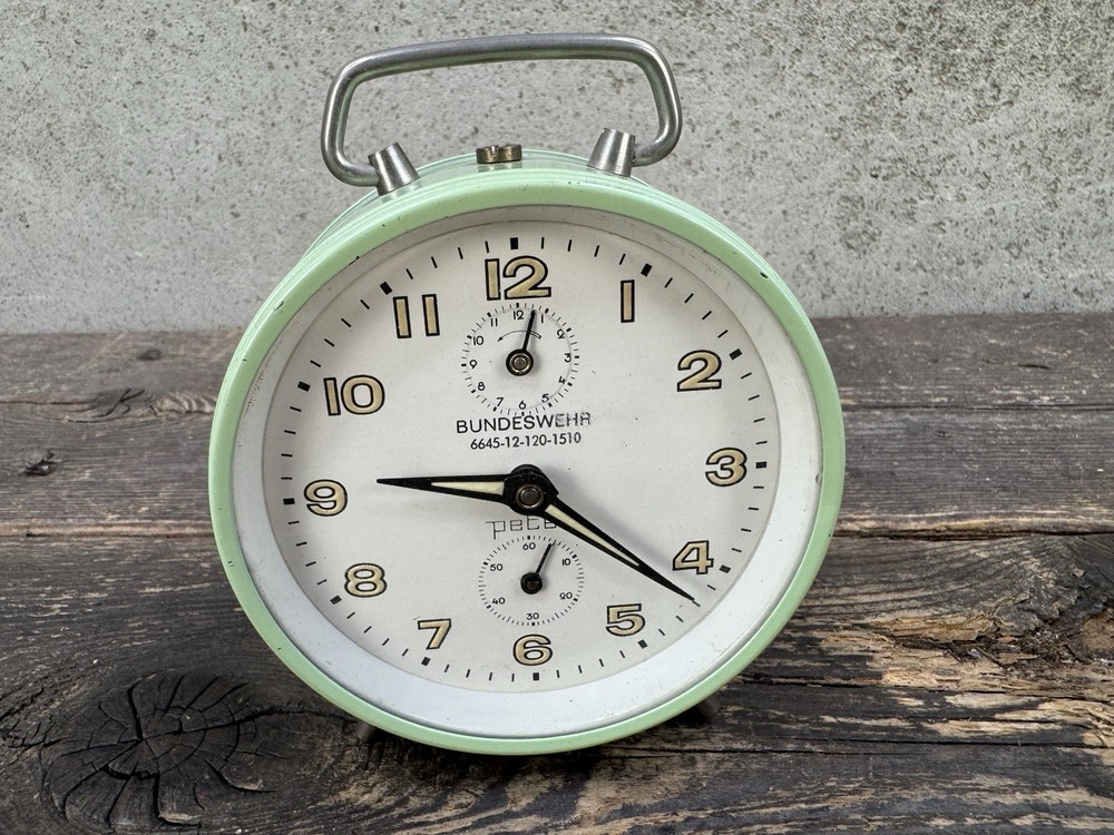 Vintage Bundeswehr Clock