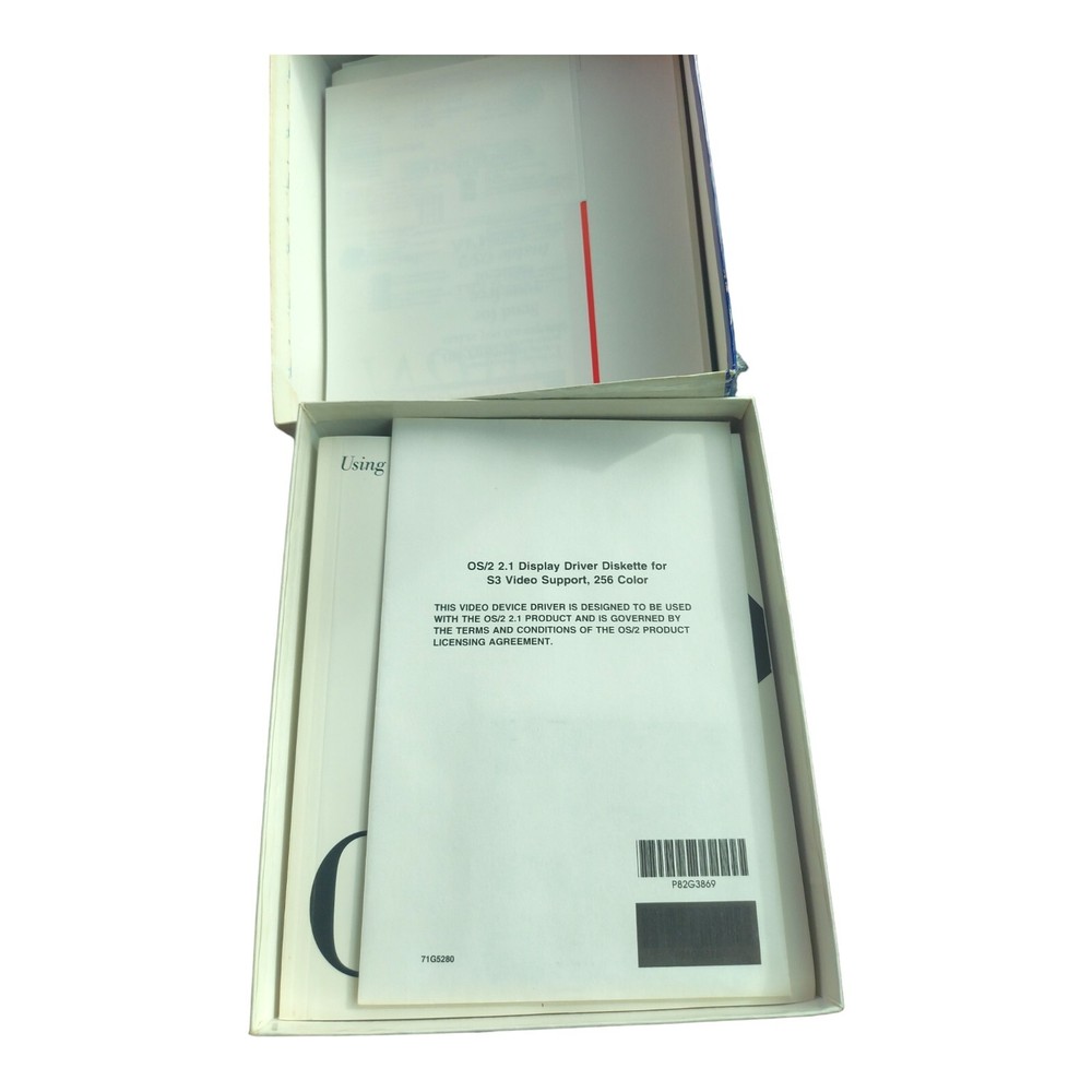 IBM OS/2 Version 2.1, Special Edition for Windows 3.5" Floppy COMPLETE New Open