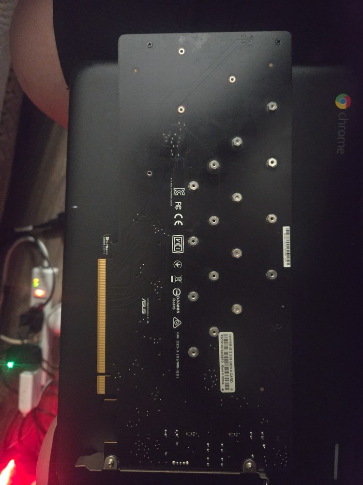 ASUS Hyper M.2 x16 Gen 4 RAID Card