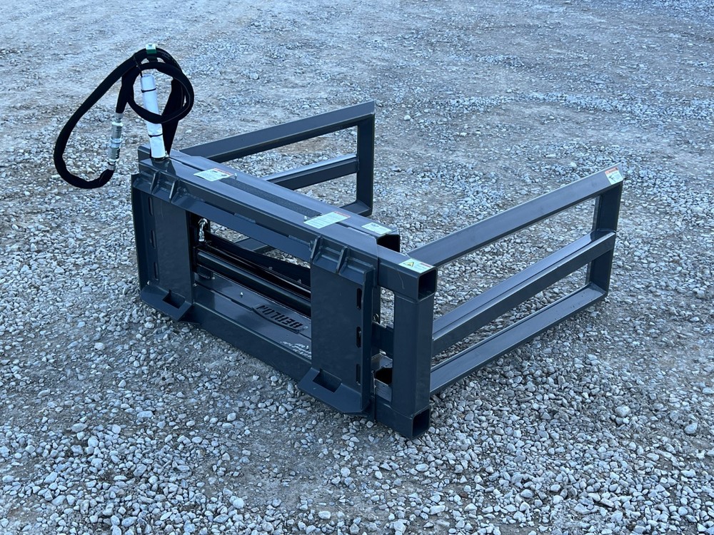 Berlon Bale Handler Grapple Round & Square Bale Fits Skid Steer Tractor Loader