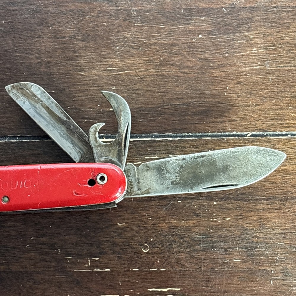 Mountain Quick Colonial Vintage Army Knife (READ)
