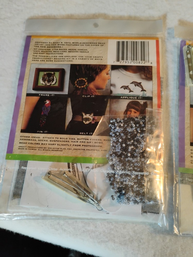 Long Stitch Beading Kit Dolphin & Whales