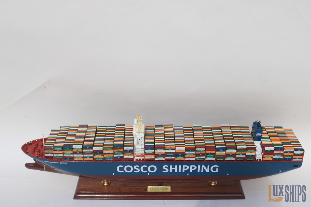 Cosco Shipping Container Model Ship 72cm