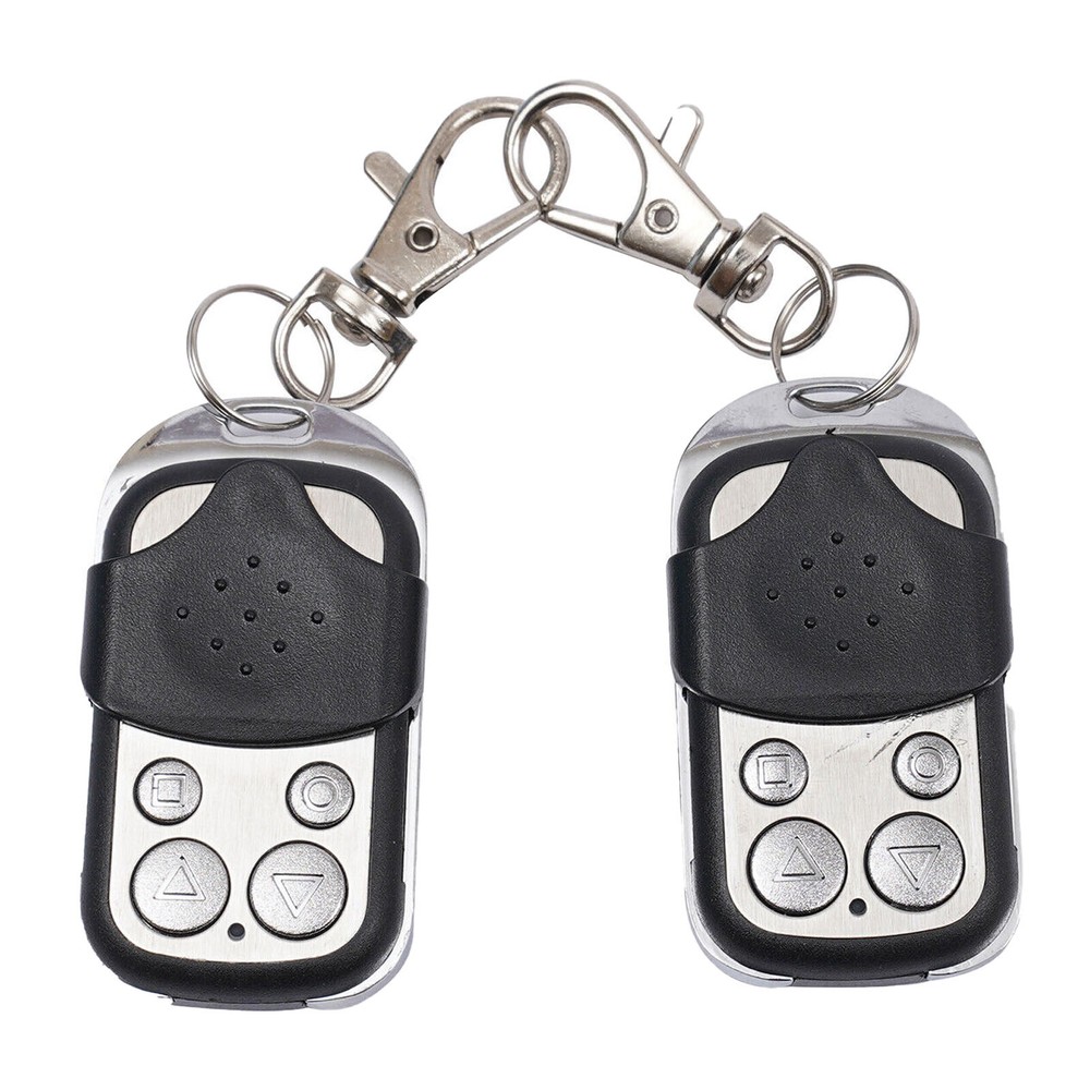 2pcs Automatic Sliding Gate Wireless Electric Kit Key Fob Opener Remote Control
