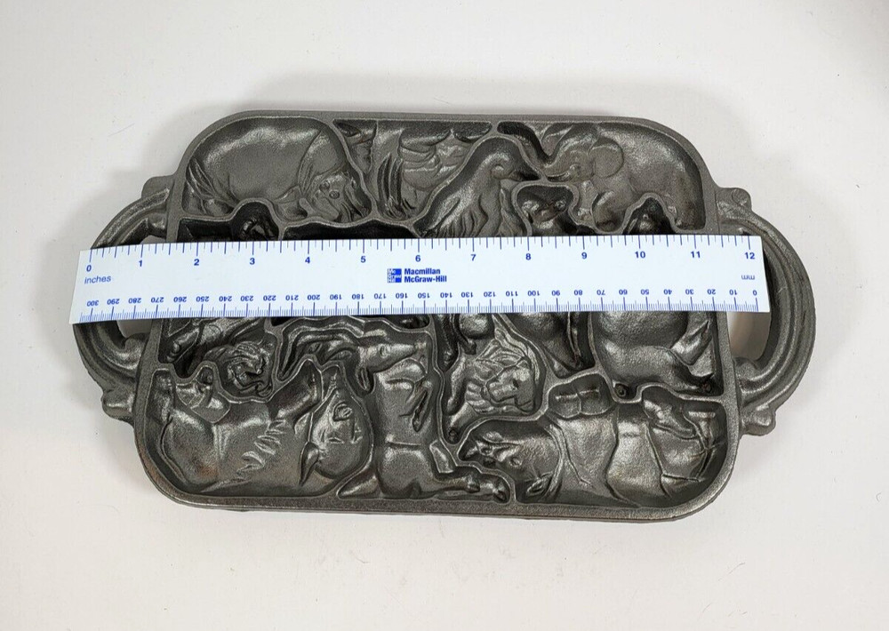 John Wright Animal Puzzle Cast Iron Mold 1984 New, Unused