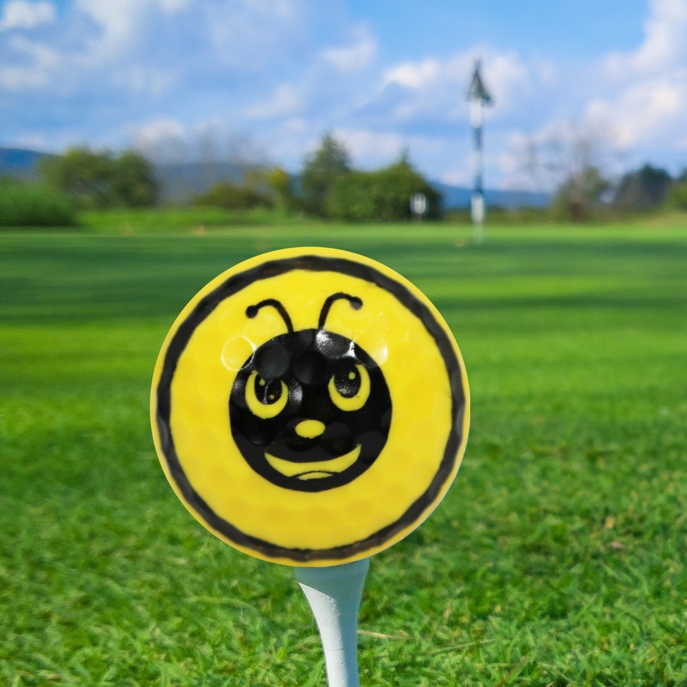 Bee Golf Balls 6 pack - Great Gift Idea!