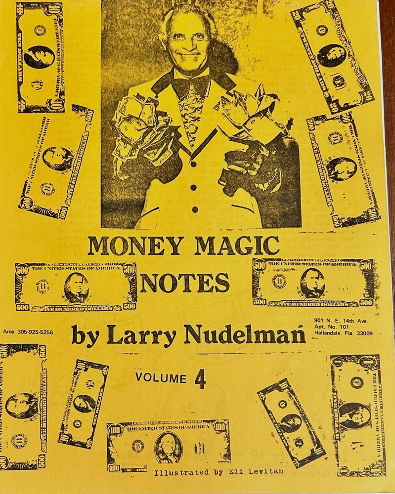 Money Magic Notes, Larry Nudelman, 4 Issues