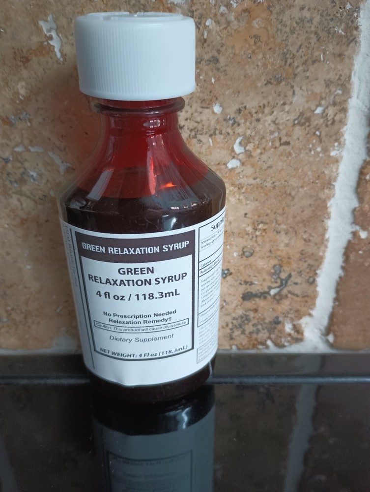 Green Relaxation Syrup, 4 oz