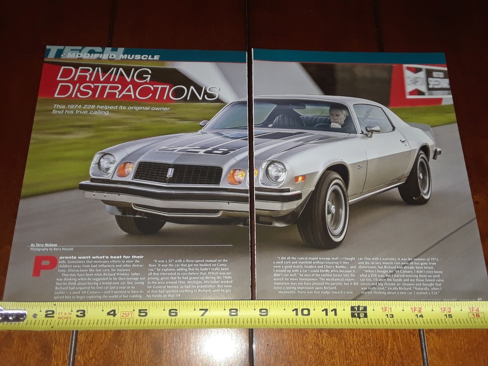 1974 CAMARO Z28 ORIGINAL 2017 ARTICLE