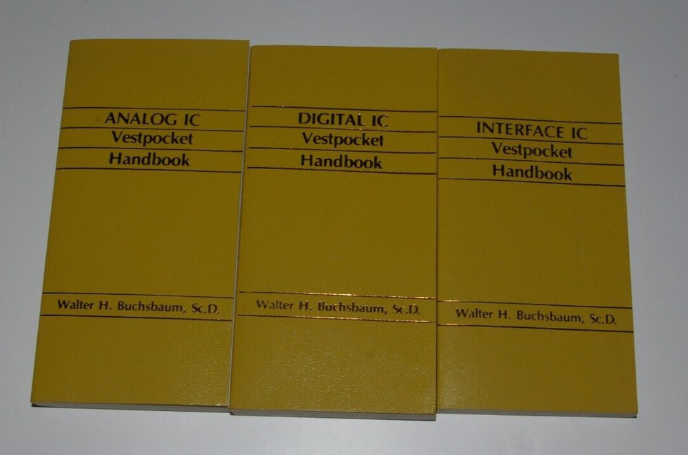 Analog, Digital, & Interface IC Vestpocket Handbooks By Walter H. Buchsbaum