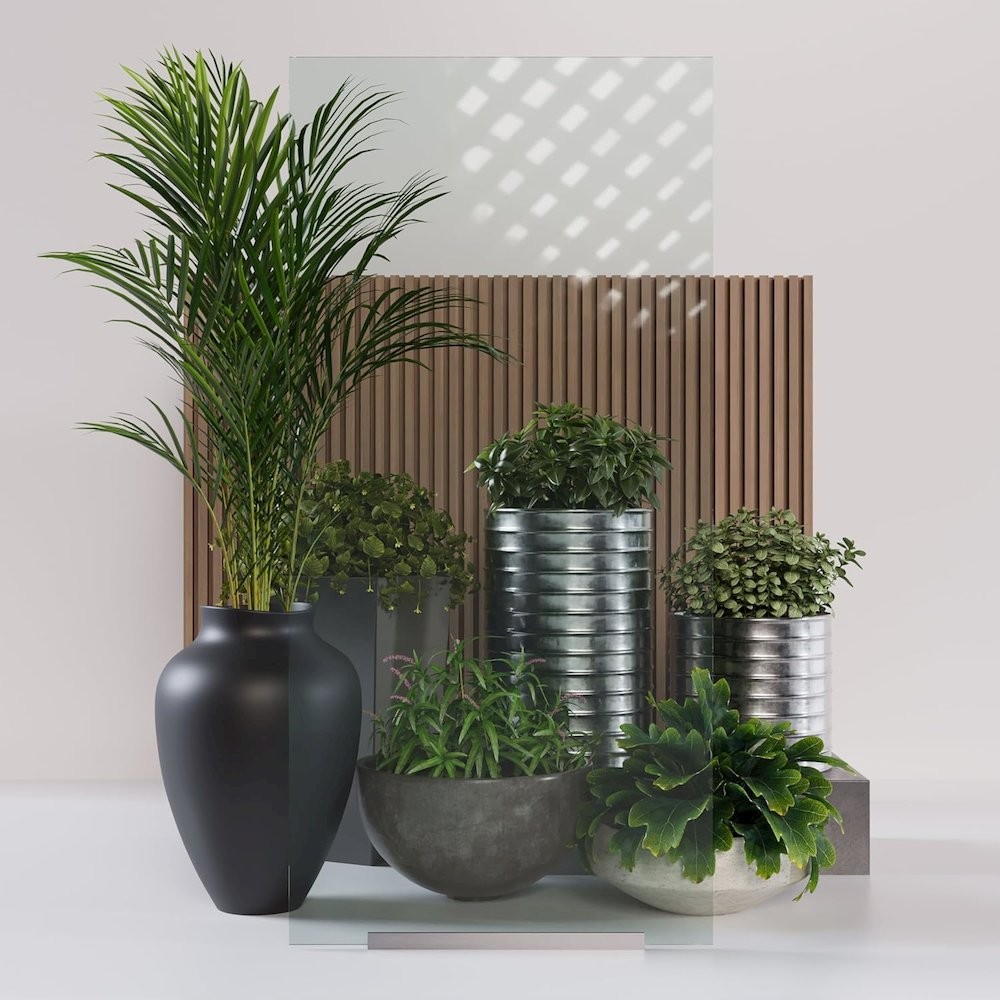 Glass Room Divider Panel and Partition Wall