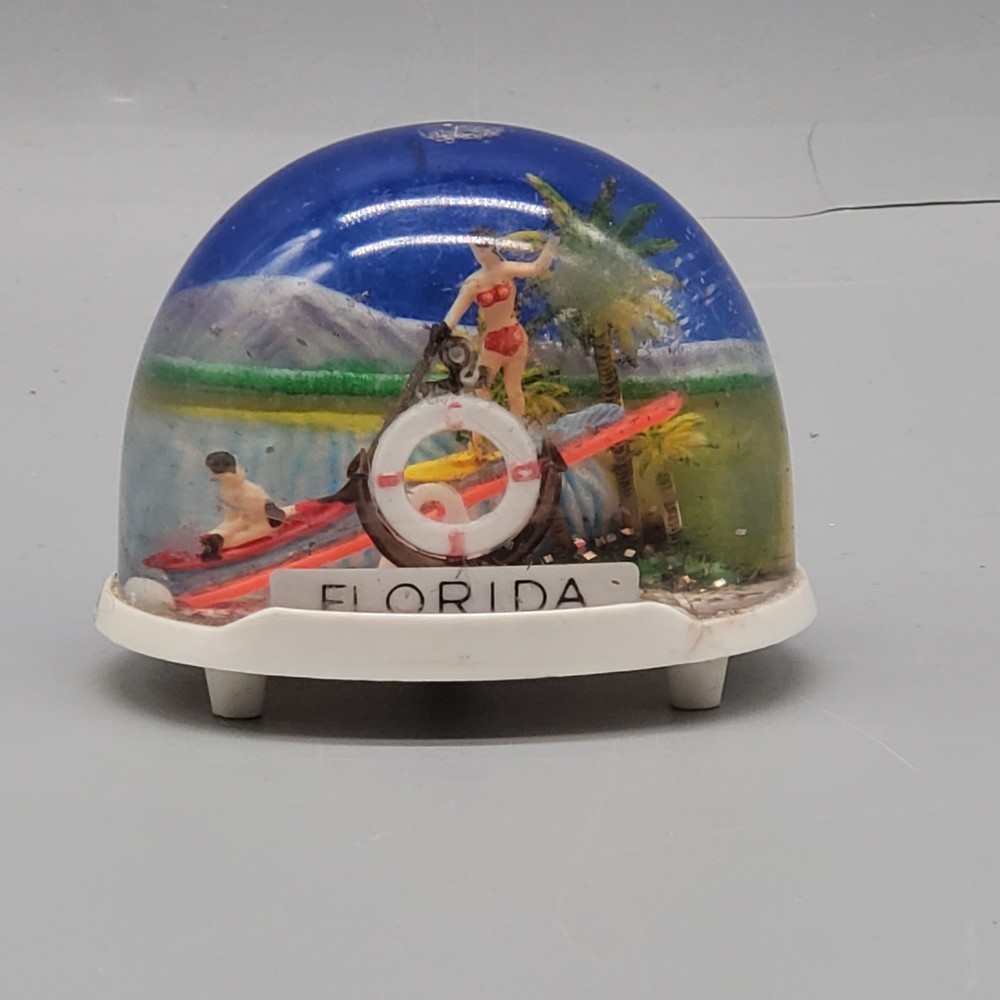 Vintage Florida Souvenir Snow Globe
