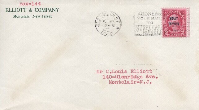 646 2c MOLLY PITCHER - Elliot & Company
