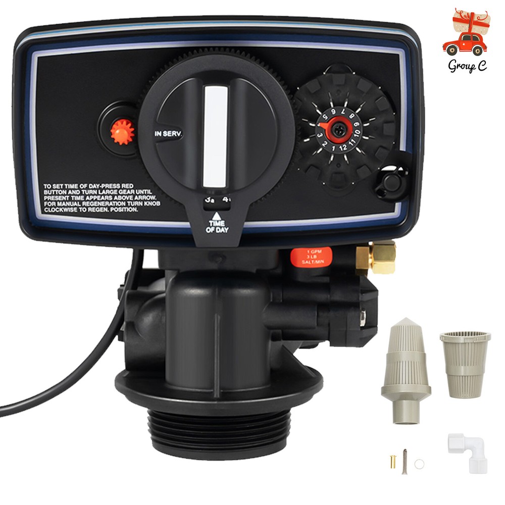 Automatic Fleck 5600 12 Day Control Timer Valve For Water Filter Softener Resin