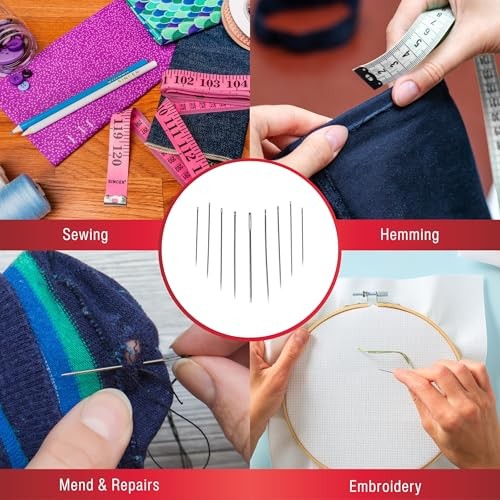 00276 Assorted Hand Needles in Compact, 25-Count,Assorted 25/Pkg 1-Pack