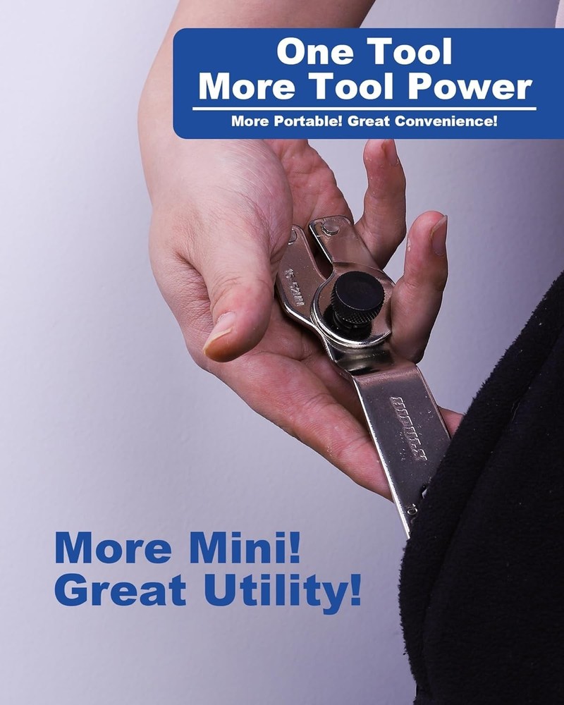 4-in-1 Angle Grinder Wrench | Multi-Function Pin Spanner | 9/16"-2 1/16"