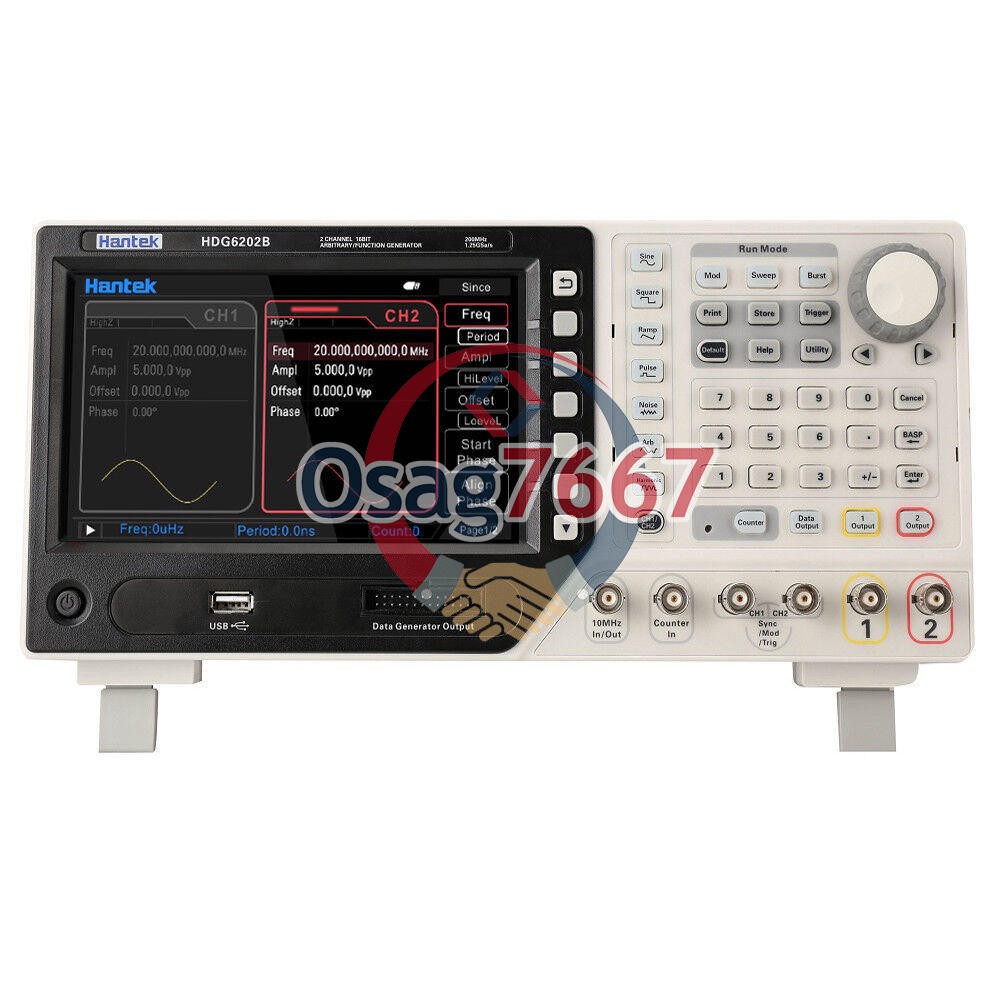 1x Hantek Arbitrary waveform Function generator HDG6202B New