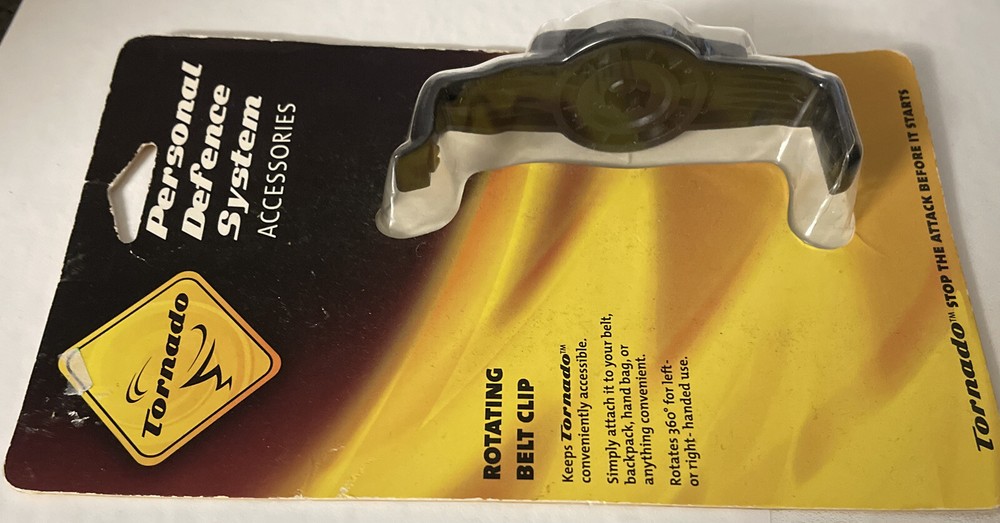 TORNADO PERSONAL DEFENCE SYSTEMS - ROTATING BELT CLIP - THD003